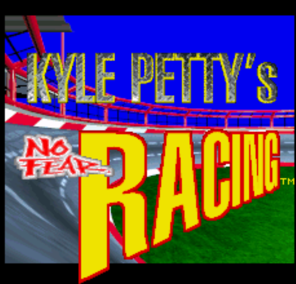 Kyle Pettys No Fear Racing Title Screen